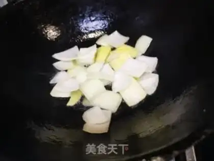 Make Fruit greasy shrimp step 3