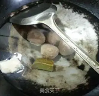 Make Curry meatballs step 6