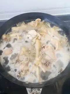 Make Chicken stew mushrooms step 2