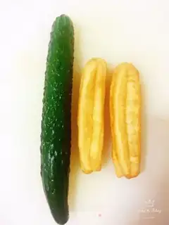 Make cucumber oil bar step 0