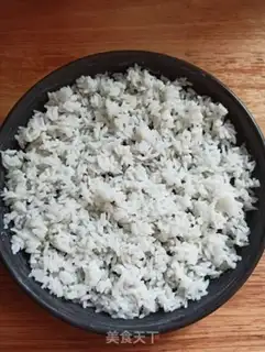 Make Rice pizza step 1