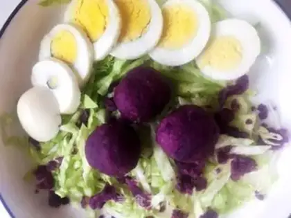 Make Potato egg and vegetable salad step 8