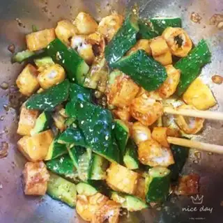 Make cucumber oil bar step 5