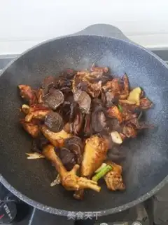 Make Chicken stew mushrooms step 8