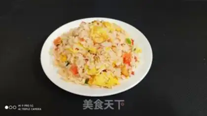 Make Tomato egg fried rice step 15