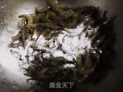 Make Fried shrimp step 1