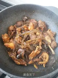 Make Chicken stew mushrooms step 11