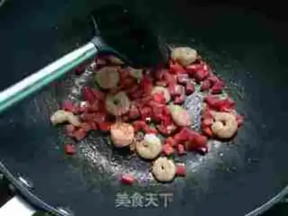 Make Pineapple rice step 6