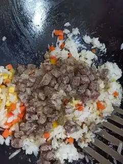 Make Beef rice step 6