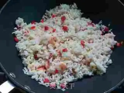 Make Pineapple rice step 7