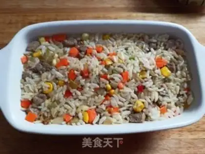 Make Beef rice step 8
