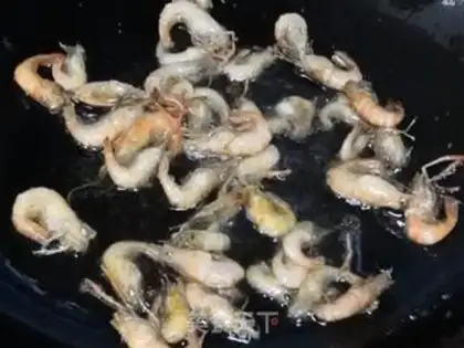 Make Fried shrimp step 4