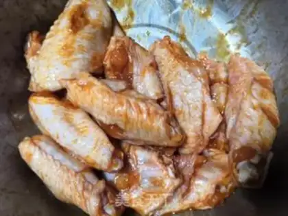 Make Microwave chicken wings step 3
