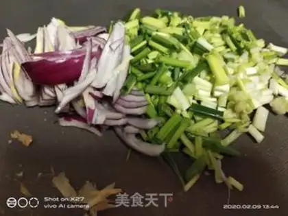 Make Onion beef step 1