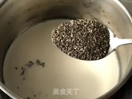 Make Chia Seeds, pumpkins, moose step 4