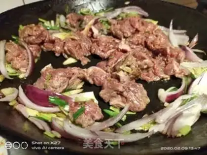 Make Onion beef step 2