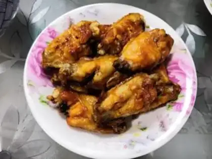Make Microwave chicken wings step 7