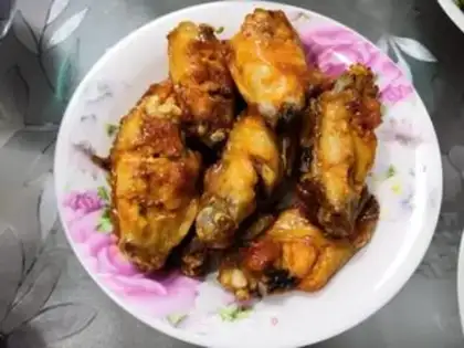 Make Microwave chicken wings step 8