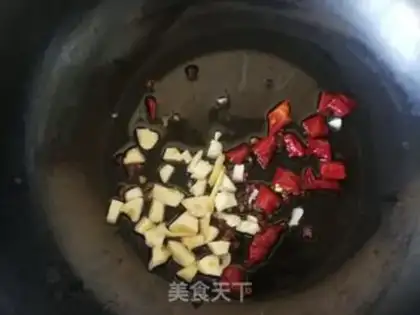 Make Dutch bean carrots dry step 4