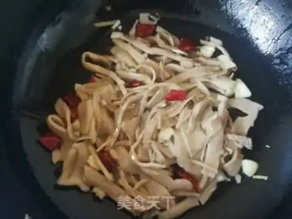 Make Dutch bean carrots dry step 6