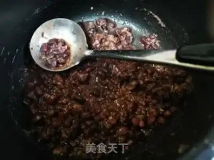 Make Red bean pastry step 1