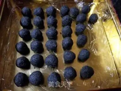 Make Sesame and chocolate step 2