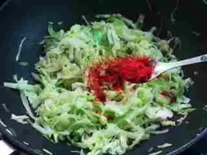 Make Round cabbage step 5