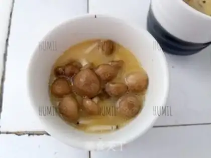 Make Crab mushrooms steam eggs step 3