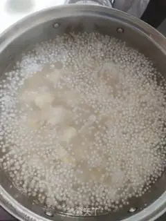 Make Sesame soup and sweet potatoes step 4