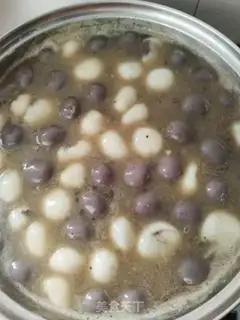 Make Sesame soup and sweet potatoes step 9
