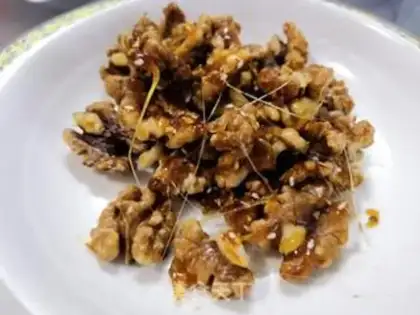 Make Amber walnuts step 8