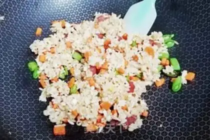 Make Weenie carrots, pea rice step 5