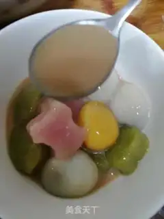 Make Milk and red bean soup step 3
