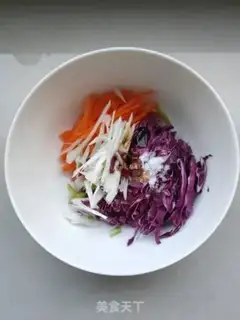 Make ♪ ♪ Purple blue radish ♪ step 2