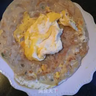 Make Bacon egg grab cake step 4