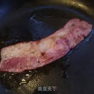 Make Bacon egg grab cake step 5