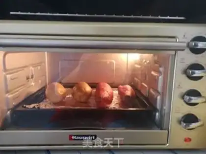 Make Roasted potatoes step 1