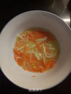 Make Carrot potato eggcake step 1