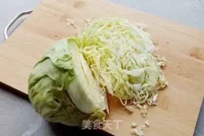 Make Cold cabbage step 1