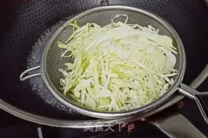 Make Cold cabbage step 2