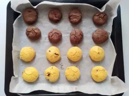 Make Double soft cookies step 9