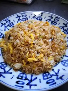 Make Onion egg fried rice step 6