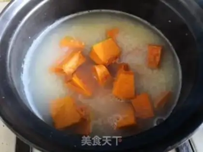 Make Pumpkin porridge step 3