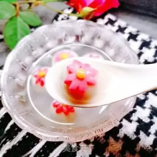 Make A flower full of soup step 18