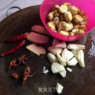 Make Chestnut chicken step 1