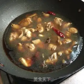 Make Chestnut chicken step 7
