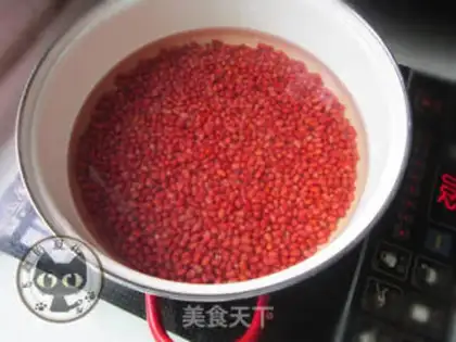 Make Red bean soup step 1