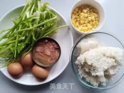 Make Celery tuna omelet step 0