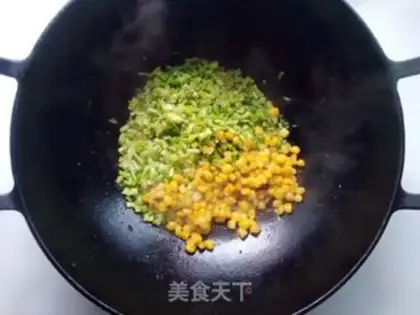 Make Celery tuna omelet step 2