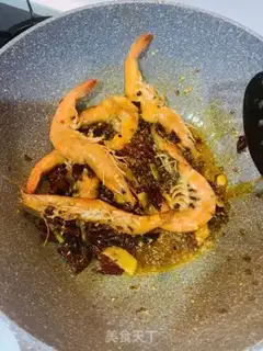 Make Spicy shrimp step 4